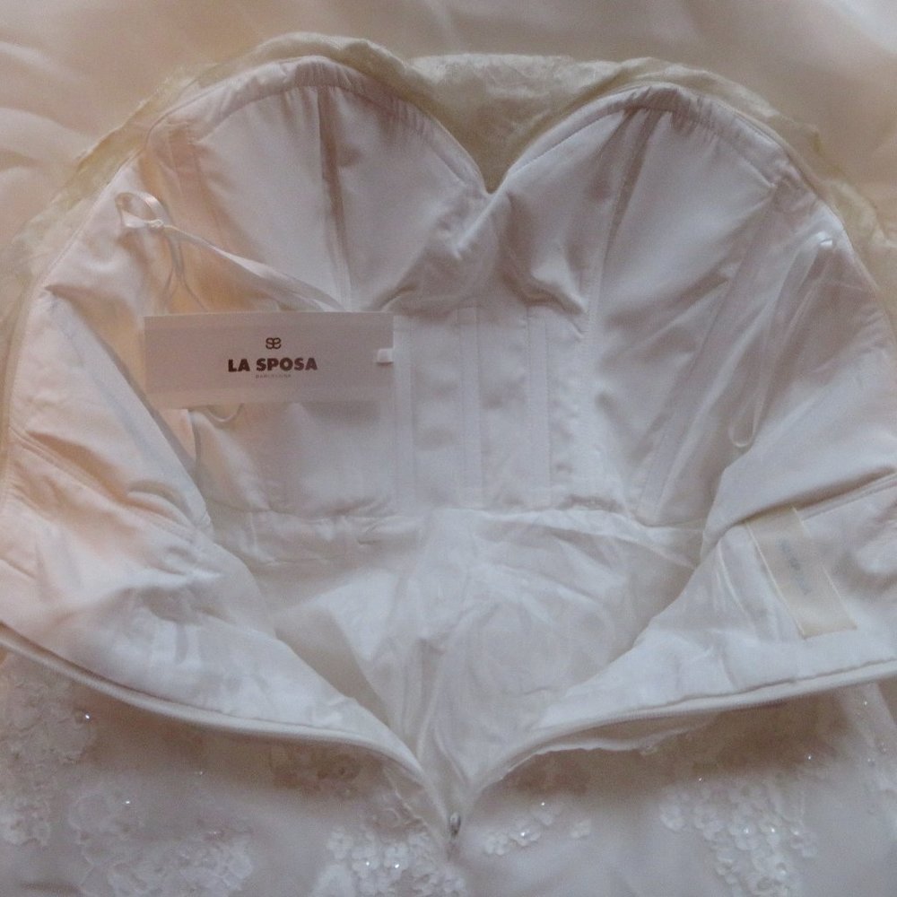 La Sposa by Pronovias Wedding Dress Hakem - Picture 8 of 8
